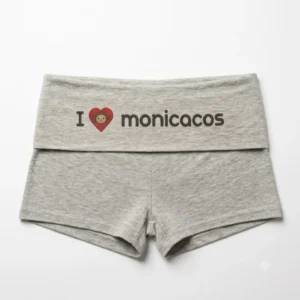 Wear Monicacos Fold-Over Yoga Shorts