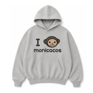 Wear Monicacos "I Love Monicacos" Hoodie